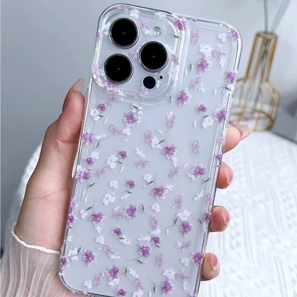 ⚠️Clearance iPhone 14/Pro/Pro Max Flower Pattern Phone Case - Picture 2 of 4